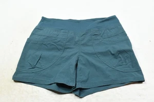 prAna Kanab Shorts Damen Large blau Komfort Stretch Pull-On Wandern Klettern - Bild 1 von 12