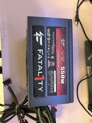 OCZ Fatal1ty 550W ATX PC Desktop Computer Power Supply Model Number: OCZ550FTY - Image 1 of 4