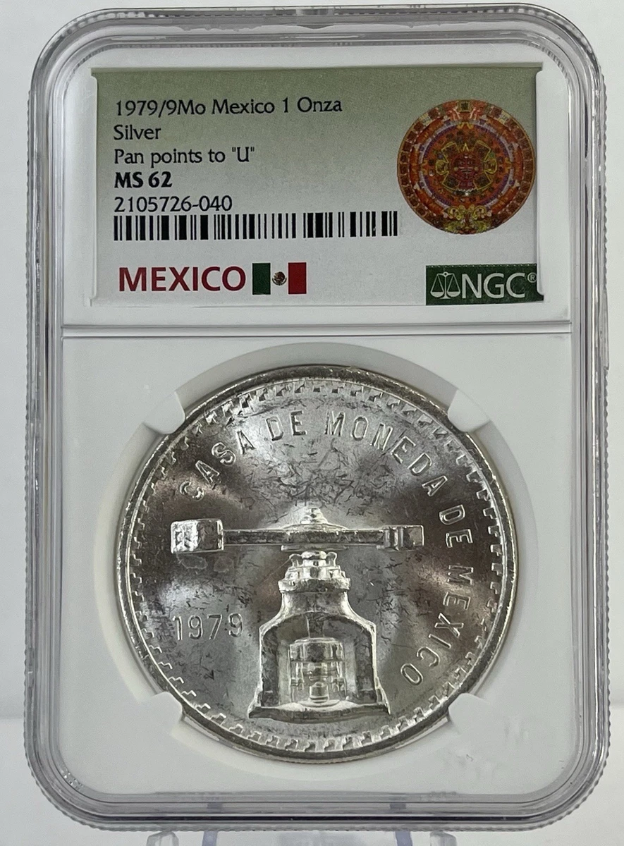 1979年 メキシコ 1オンス銀貨 MS63 1979年 メキシコ 1オンス銀貨 MS63 2025年最新】メキシコ 銀貨 1979年
