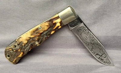 1978 Aurum Harley Davidson 75th Anniversary (1 of 3,000) Pocket Knife As Is  - Image 1 of 4