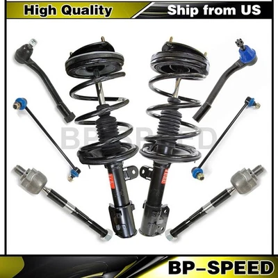 Muelles helicoidales de puntal de enlace de barra estabilizadora de extremos de varilla de amarre para Hyundai Entourage 2008 2007 Foto 1 de 4