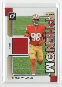 2025 PANINI DONRUSS MYKEL WILLIAMS PHENOM JERSEY RC - Picture 1 of 1