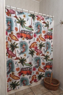 Wild One Tavole da Surf e Tenda da Doccia Surf 100% Poliestere - Immagine 1 di 4