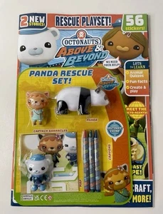 Revista Octonauts #134 2023 Pegatinas Actividades Hechos + Juego Min Panda Rescate - Imagen 1 de 9