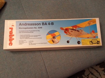 Robbe Montagekasten 3249 ANDREASSON Ba 4-B HOLZ FLUGMODELL - Bild 1 von 2