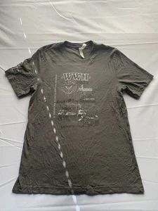 Bella Canvas Herren Tshirt grün WW2 Kurzarm Camp Grant Größe L - Bild 1 von 7