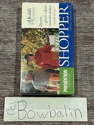Prevention Magazine : Preferred Shopper Series ( Vintage Mail VHS ) New & Sealed - Image 1 of 4