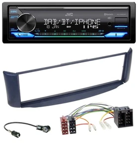 JVC Bluetooth DAB USB MP3 Autoradio für Smart ForTwo 450 blau ohne Metallschacht - Bild 1 von 9