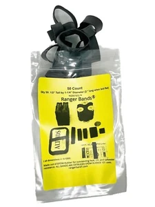 Ranger Bands® 50 unidades bandas tácticas de goma EPDM de alta resistencia equipo de supervivencia EE. UU. - Imagen 1 de 7