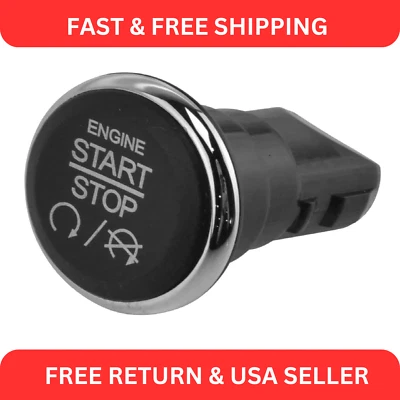 Interruptor de arranque de encendido Dorman botón de montaje en tablero para Jeep Dodge Chrysler Foto 1 de 4