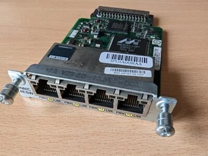 Cisco HWIC-4ESW Module 4 Port FE Switch - Bild 1 von 2