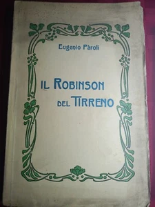 E. Paroli Il Robinson del Tirreno 1907 raro - Imagen 1 de 9