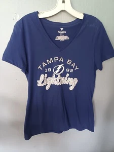 Awesome - Majestic - Blue Tampa Bay Lightning - 1992 Eastern T Shirt - M - Picture 1 of 5