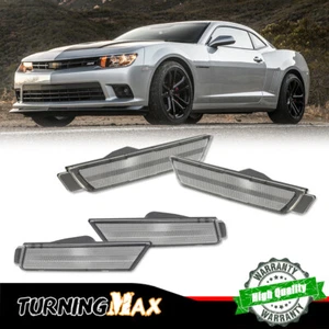 For 2010-2015 Chevy Camaro Clear Lens Sidemarker Light Housings Direct Replace - Picture 1 of 8