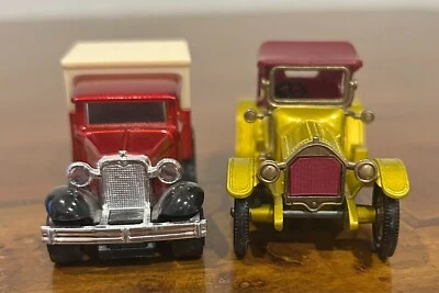 Matchbox Models Of Yesterday 1913 Cadillac No Y-6 Plus Majorette Ford Model A - Image 1 of 4