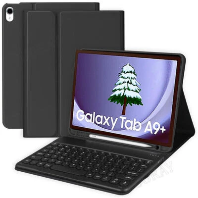 Keyboard Case Mouse For Samsung Galaxy Tab S9 FE 10.9"/S9 S8 S7 A9+ A8 S6 Lite - Image 1 of 4