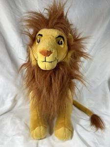 Peluche Disney Rey León Adulto Simba Peluche Aplausos 16" Nuevo con Etiquetas De Colección Años 90 Grande - Imagen 1 de 8