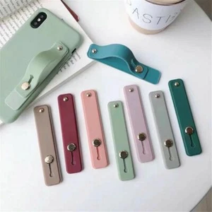 Hand Band Bracket Candy Color Finger Ring Grip Stand Phone Holder Push Pull - Photo 1 sur 34