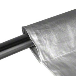 Walimex sfondo in tessuto 2,85x6m, grigio uni - Photo 1/4