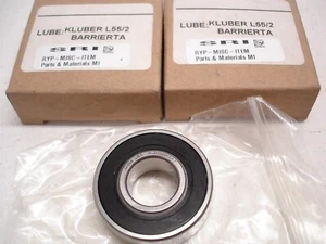 2 NEUE NHBB R-203SSKEA7 ELEKTROMOTOR KUGELLAGER 40 mm Außendurchmesser x 17 mm BOHRUNG x 12 mm - Bild 1 von 3