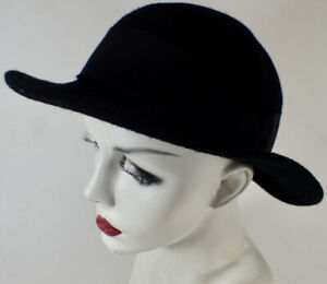 Contempo Casuals Ladies Hat Black with Stretch Band Size M-L