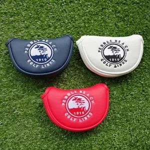 Copritesta putter malletto medio da golf Pebble Beach per putter piccolo albero centrale - Foto 1 di 28
