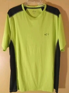 GREG NORMAN MENS ATTACK LIFE PERFORMANCE ACTIVEWEAR XL STRETCH LIME GREEN SHIRT  - Picture 1 of 13
