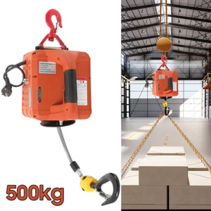 Elektrische Seilwinde Motorwinde Elektro Seilzug Winde Hebezug 1500W - Bild 1 von 11