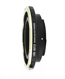 Adattatore LAINA per obiettivo attacco Mamiya 645 M645 per fotocamera attacco AI Nikon F D850 D90 - Foto 1 di 3