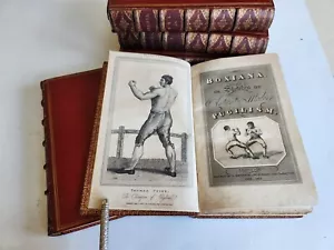 1818 BOXIANA or SKETCHES of ANTIENT & MODERN PUGILISM antique ILLUSTRATED BOXING - Picture 1 of 20