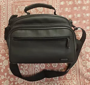 Motion Systems Camera Camcorder Faux Leather Carrying Case Bag Padded Pockets - Picture 1 of 22