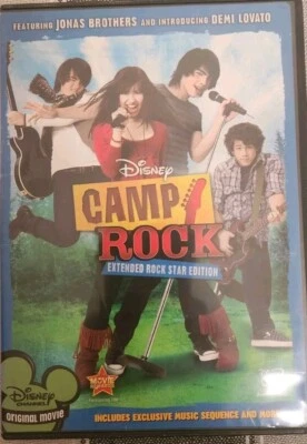 Camp Rock Disney DVD Demi Lovato  The Jonas Brothers Extended Rock Star Edition  - Image 1 of 4