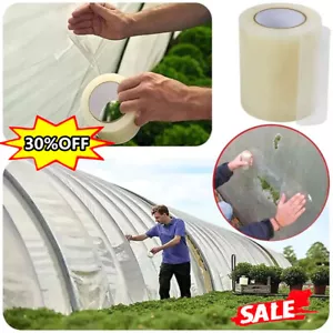 NEU Extra starker Polytunnel | Gewächshaus-Reparaturband | Polyethylen | Klar oder Blau - Bild 1 von 34