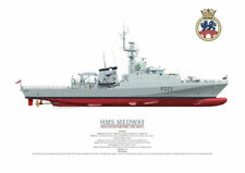 HMS MEDWAY - A4 size art print 