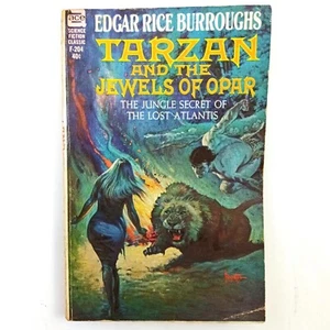 TARZAN AND THE JEWELS OF OPAR. EDGAR RICE BURROUGHS. FRAZETTA ACE F-204. ACCEPT - Picture 1 of 6
