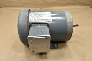 Marathon Electric 4VB56T34F5343B, 3 Ph Motor, 230-460V, 3450 RPM, 1 HP, J062 - Picture 1 of 9