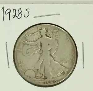 1928-S Walking Liberty Half : Very Good + - Picture 1 of 2