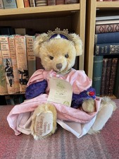 Hermann Teddy - Queen Guinevere Bear -Limited Edition - Label - Mohair - Vintage