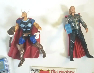 Thor Thunder God Marvel Chris Hemsworth Beta Ray Bill Action Figures Avengers - Image 1 of 4