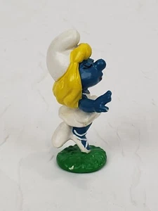 Ballerina Smurfette Peyo Bully Germany Vintage 1978 TV Cartoon Toy Figurine - Picture 1 of 11