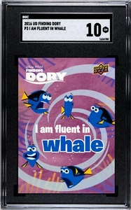 Finding Dory SGC 10 I Am Fluent In Whale 2016 Upper Deck P3 Nemo Disney Pixar - Picture 1 of 2
