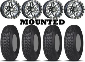 Kit 4 Tensor Regulator 2 30x10-14 on Sedona Split Six Beadlock Machined 6 POL - Picture 1 of 5