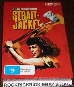 STRAIT-JACKET DVD (CINEMA CULT) JOAN CRAWFORD (1963) B&W BRAND NEW SEALED