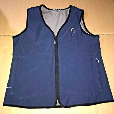 New No Tags Prois Womens M Medium 6-8 Reg Blue Shooting Vest Lightweight - Image 1 of 4
