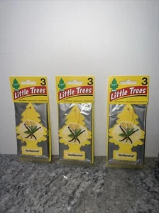 9 VANILLAROMA Little Trees Air Fresheners Car 3 Pack x 3 Home Office Car Closet - Picture 1 of 2