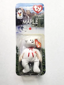 Maple The Bear 1999 McDonald's Ty Beanie Baby With Rare Errors 1993 / OAKBROOK - Picture 1 of 2