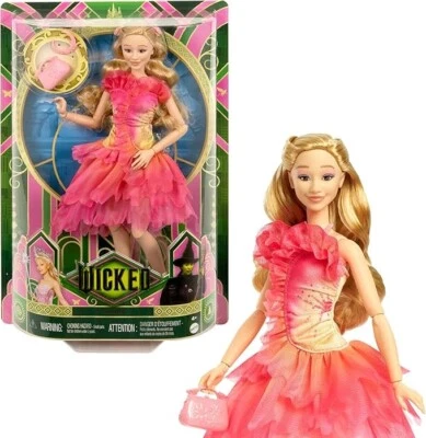 MATTEL Universal Pictures’ Wicked Glinda Fashion Doll with Removable Accessories