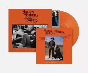 JULIEN BAKER x TORRES SIGNED LP Send A Prayer My Way GLITTER CRUSH Vinyl In Hand - Picture 1 of 1