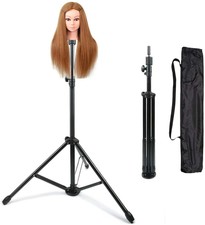 JFUNE supporto testina parrucchiere capelli treppiede parrucca formazione