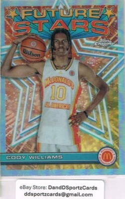 2023 Topps Chrome McDonald's All American - Complete Your Set !! - Image 1 of 4